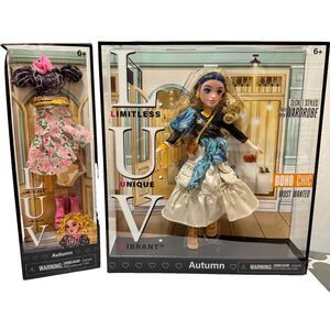 LUV Limitless Unique Vibrant Autumn Fashion Doll BOHO Chic + Fashion Pk Lot#2